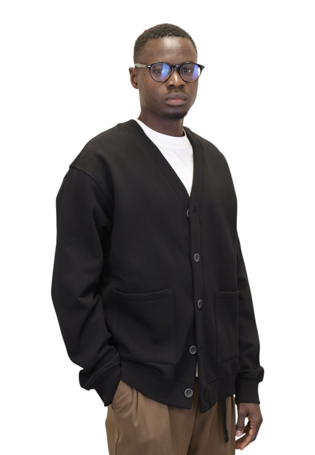 CARDIGAN Nero Red Sox Appeal