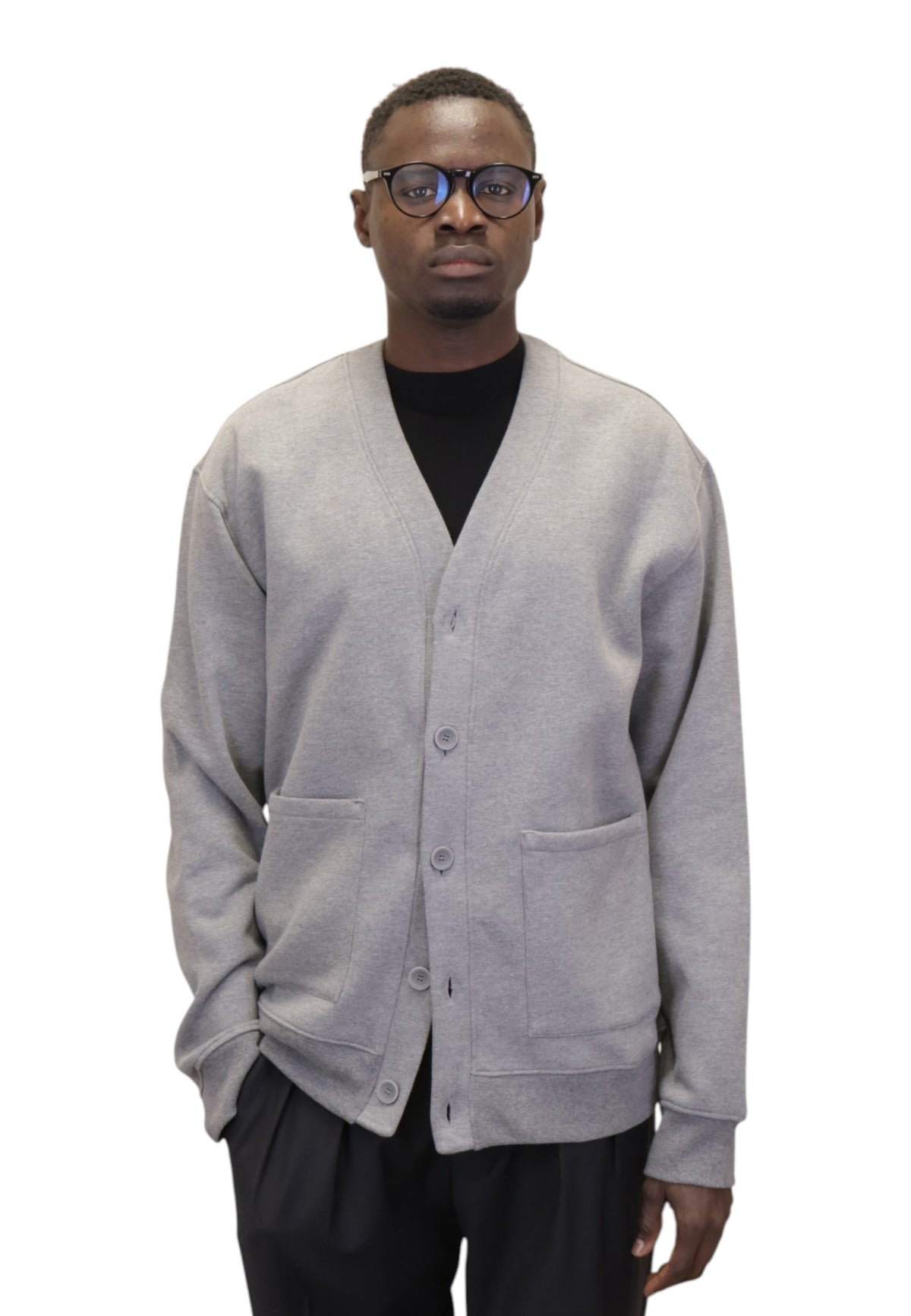 CARDIGAN Grigio Red Sox Appeal