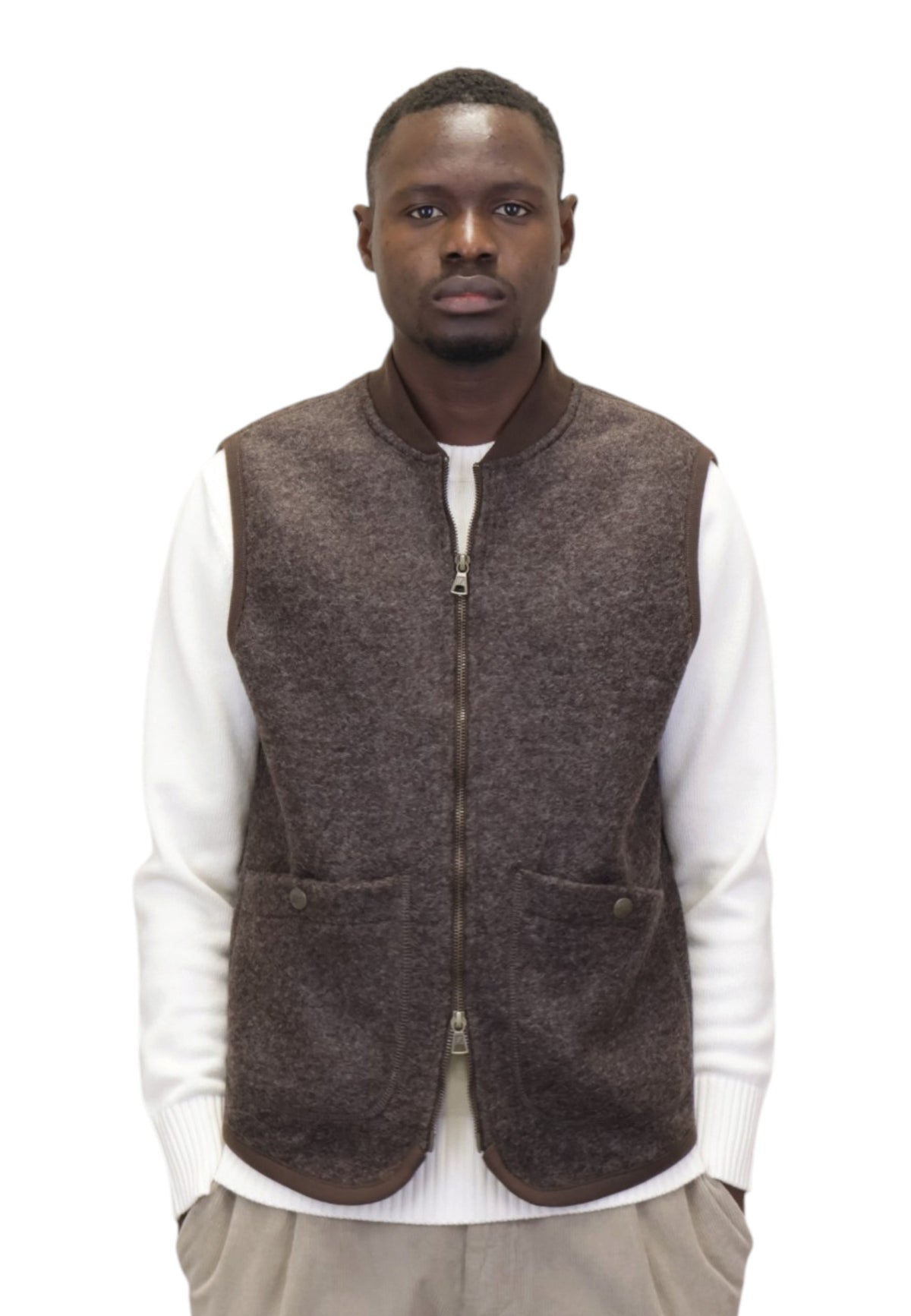 GILET Marrone Blker
