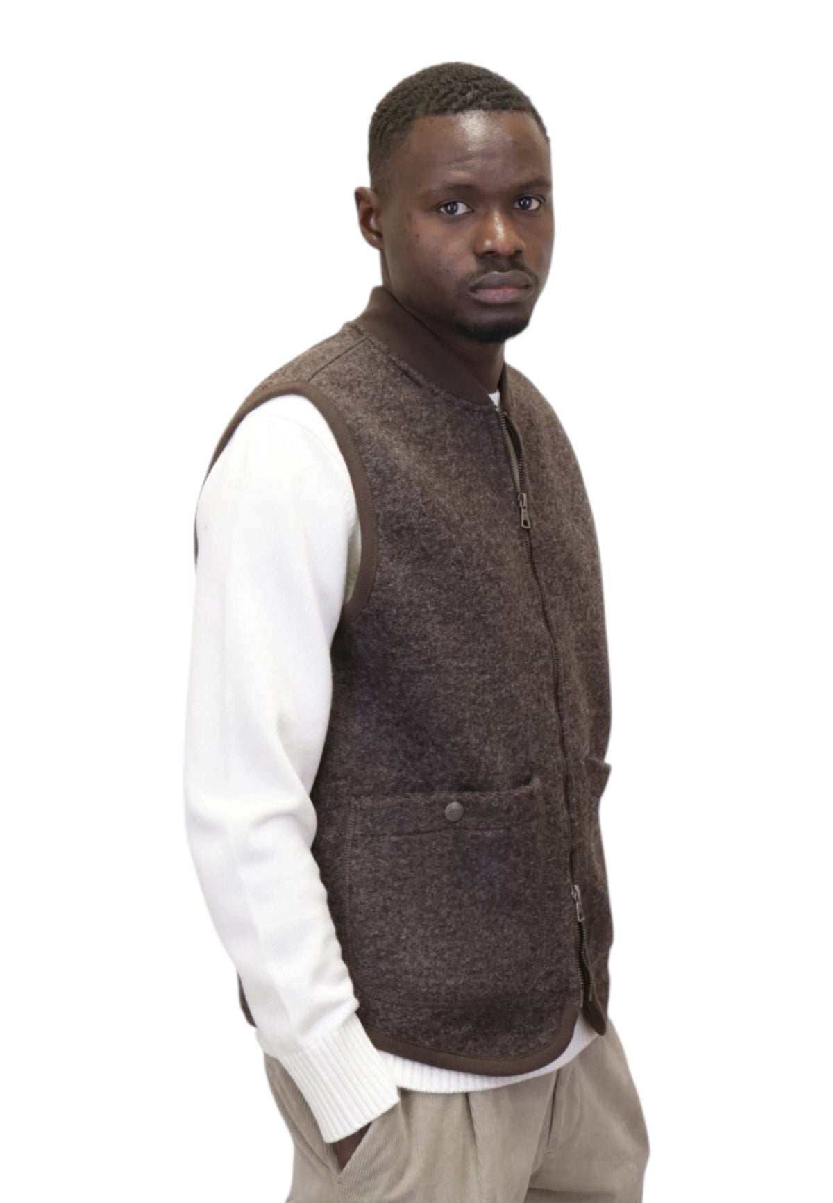 GILET Marrone Blker