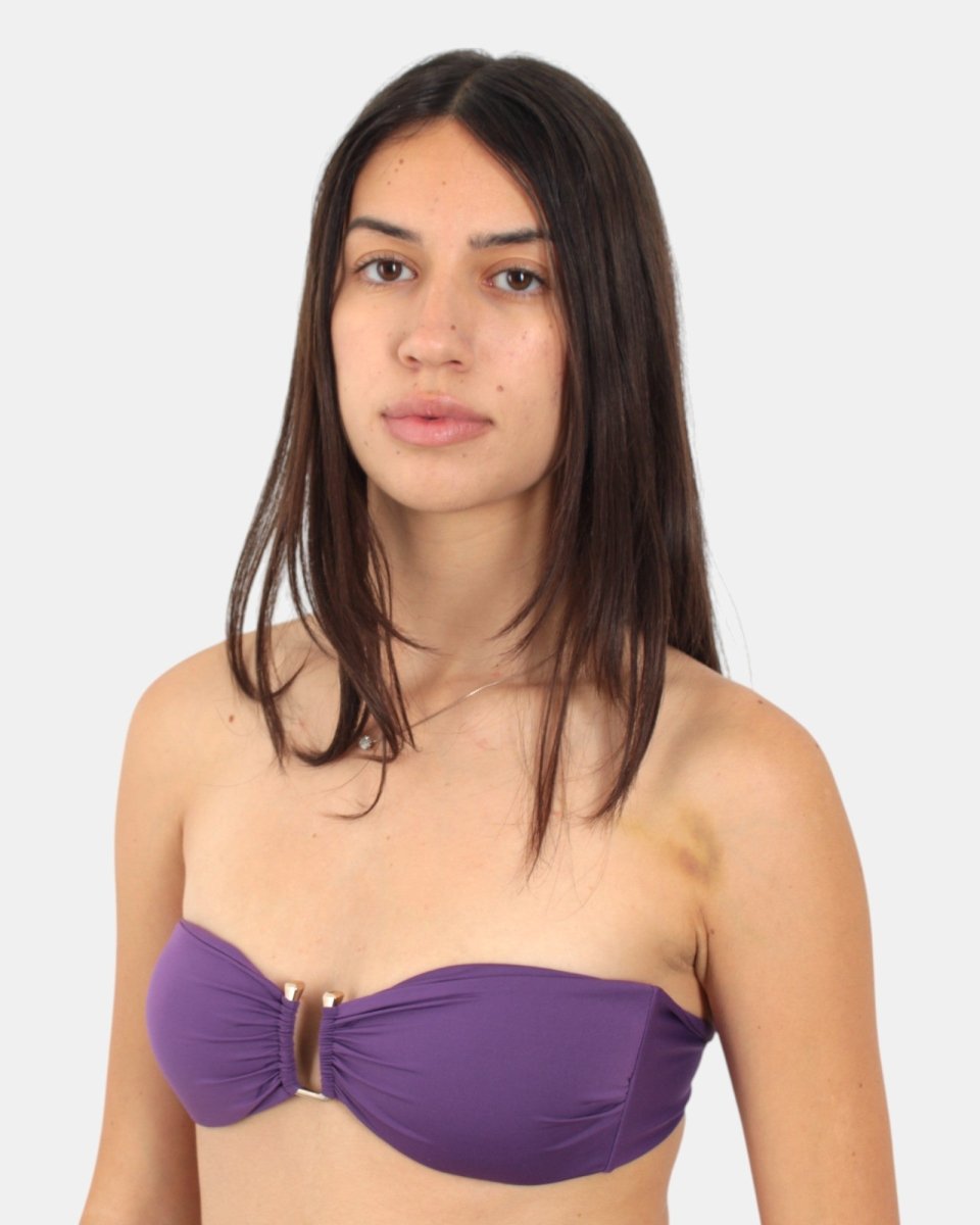 BIKINI MAX MARA LEISURE MOD. AMELIA - 003 VIOLA - 10Decimi