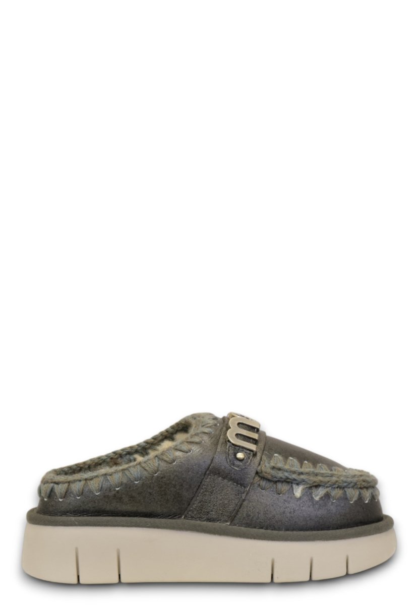 bounce clog special leather - mtbkd metal black denim - 10Decimi