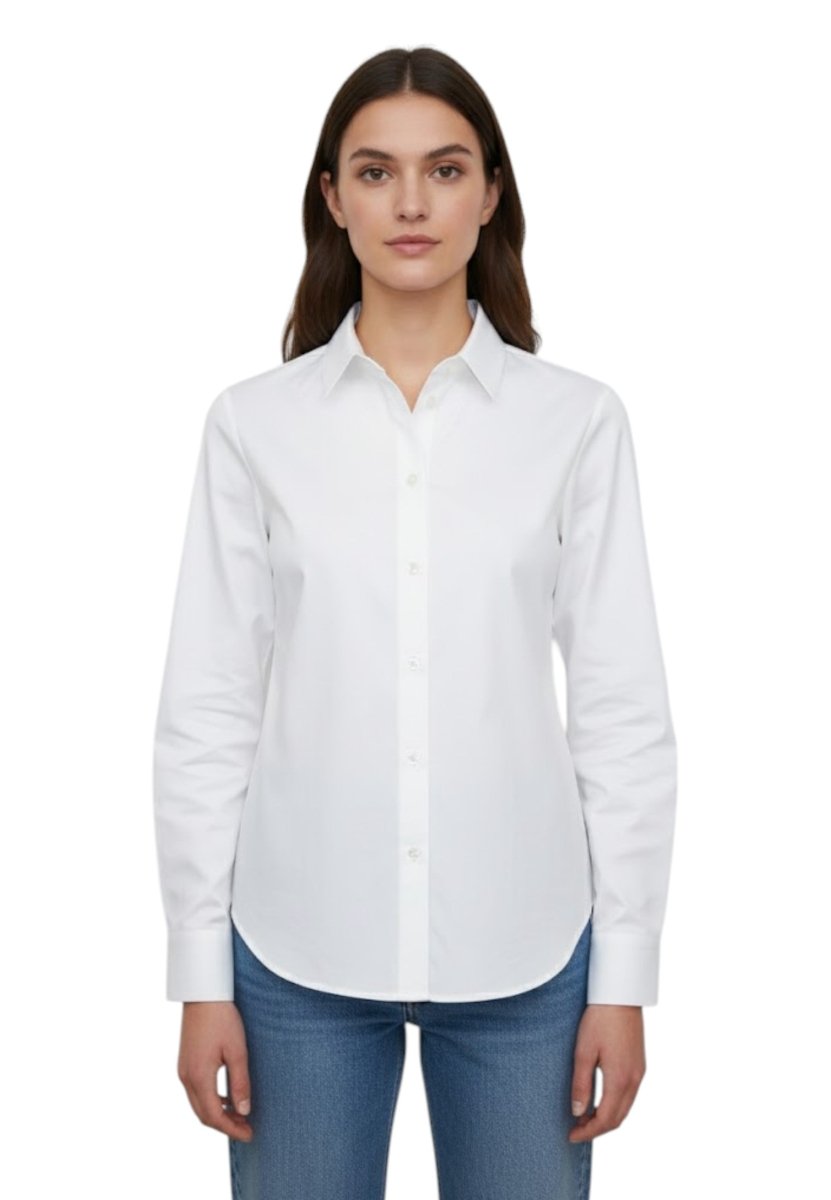 camicia mod. macina - 001 bianco ottico - 10Decimi