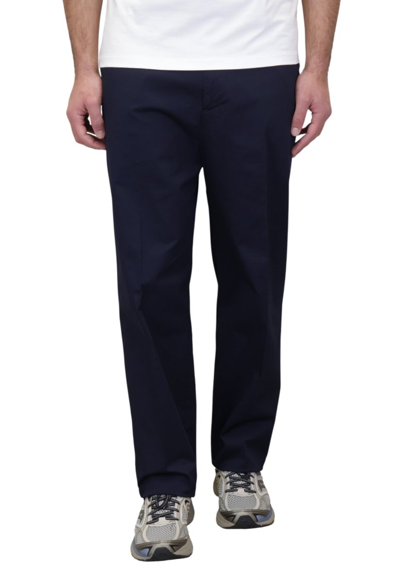 CHINO STARCK WASHED - C0001 BLUE - 10Decimi