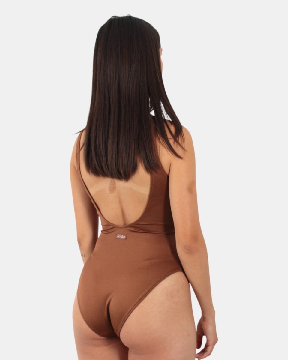 CLASSIC ONEPIECE SWIMSUIT - SHINY STRASS LEOPARD 18 - 10Decimi