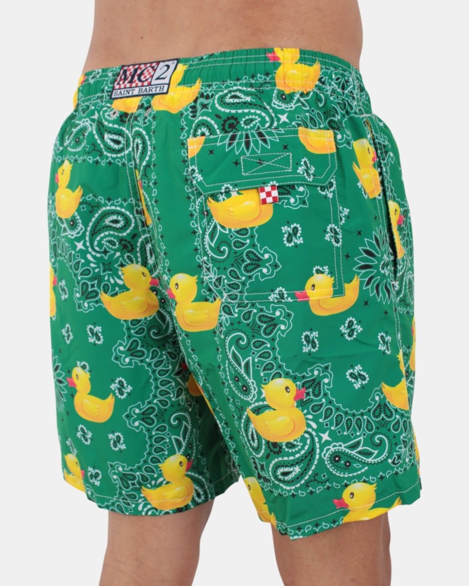 CLASSIC SWIM SHORT - DUCKY BANDANNA 51 - 10Decimi