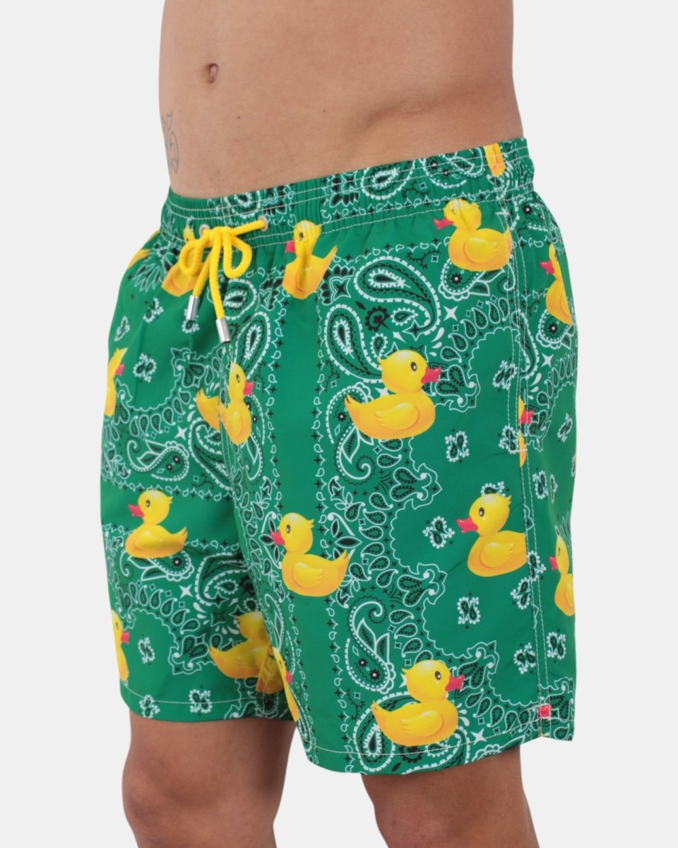 CLASSIC SWIM SHORT - DUCKY BANDANNA 51 - 10Decimi