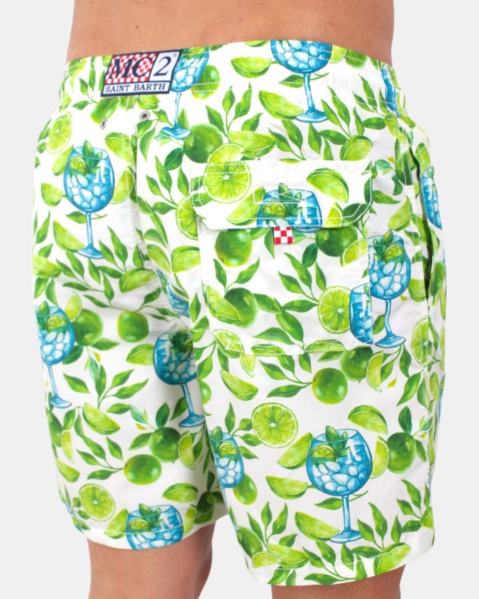CLASSIC SWIM SHORT - TONIC LIME 01 - 10Decimi