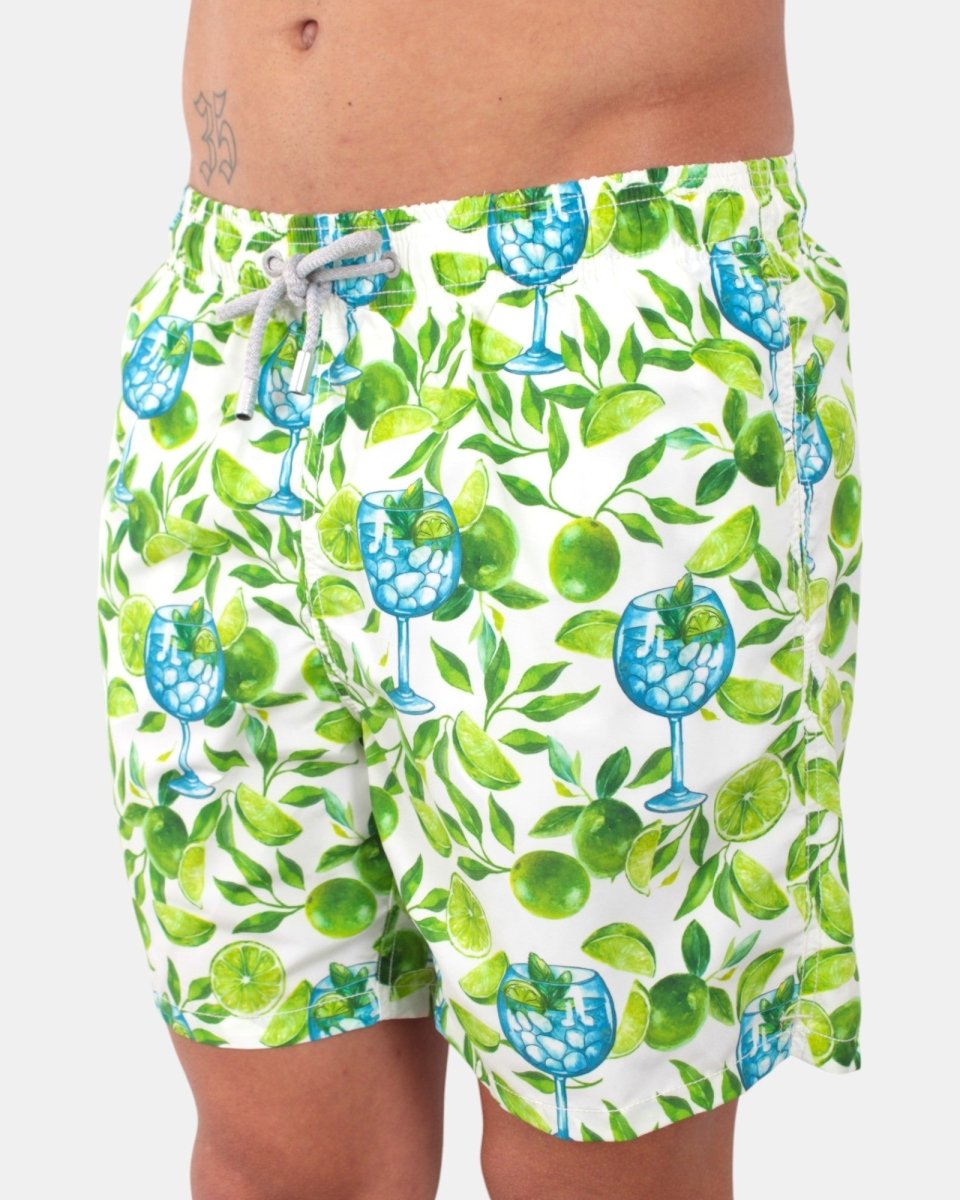 CLASSIC SWIM SHORT - TONIC LIME 01 - 10Decimi