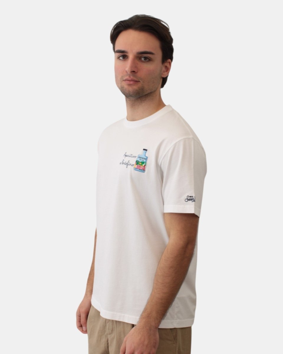 cotton classic t shirt - portofino aperitivo 01n emb - 10Decimi