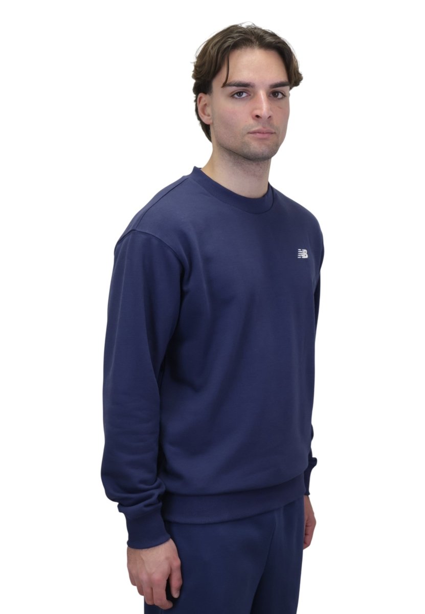 FELPA A GIROCOLLO NAVY - 10Decimi