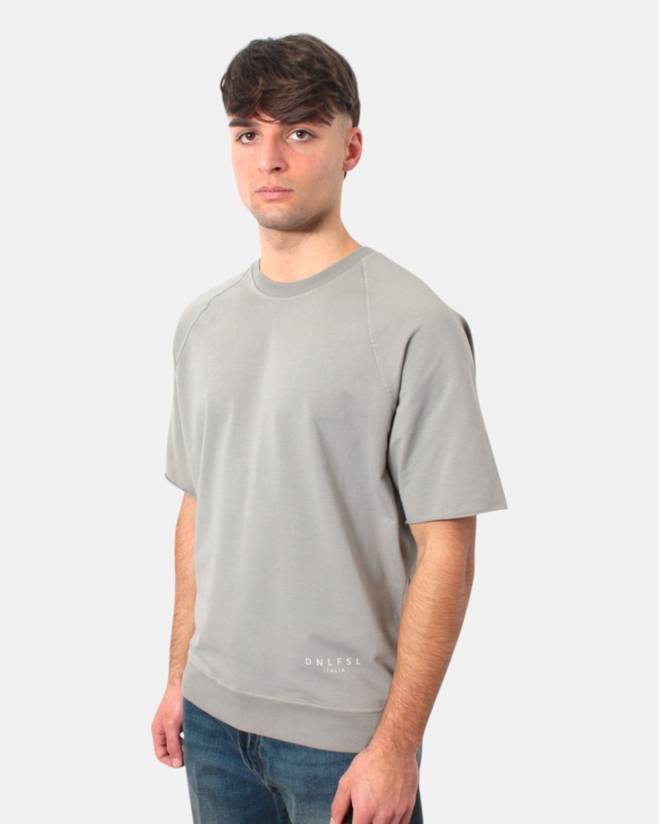 FELPA DANIELE FIESOLI A TAGLIO RAGLAN - 0333 TORTORA - 10Decimi