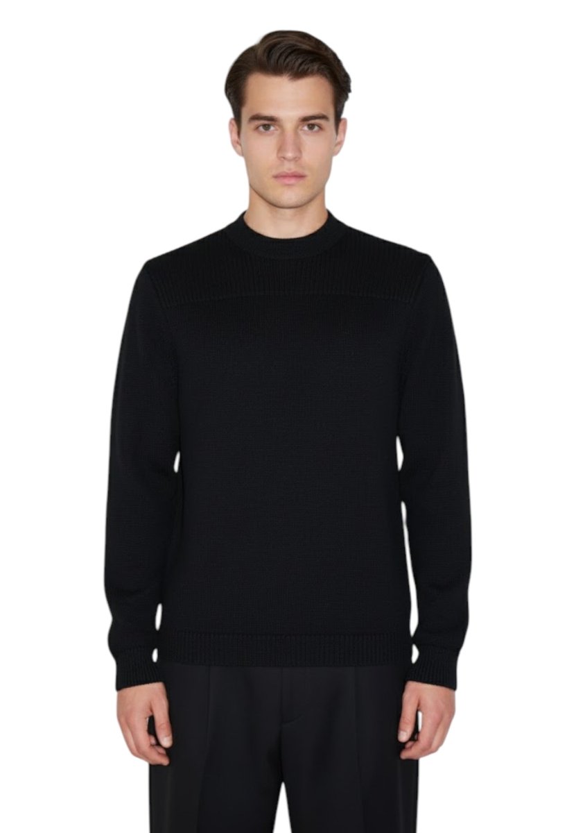 girocollo a coste - 13 nero - 10Decimi