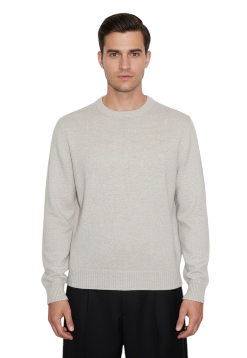 girocollo basico rasato calato - 206 naturale - 10Decimi