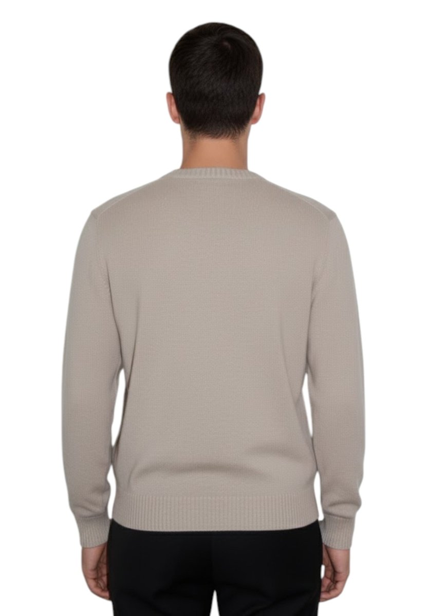 girocollo basico rasato calato - 58 umber - 10Decimi