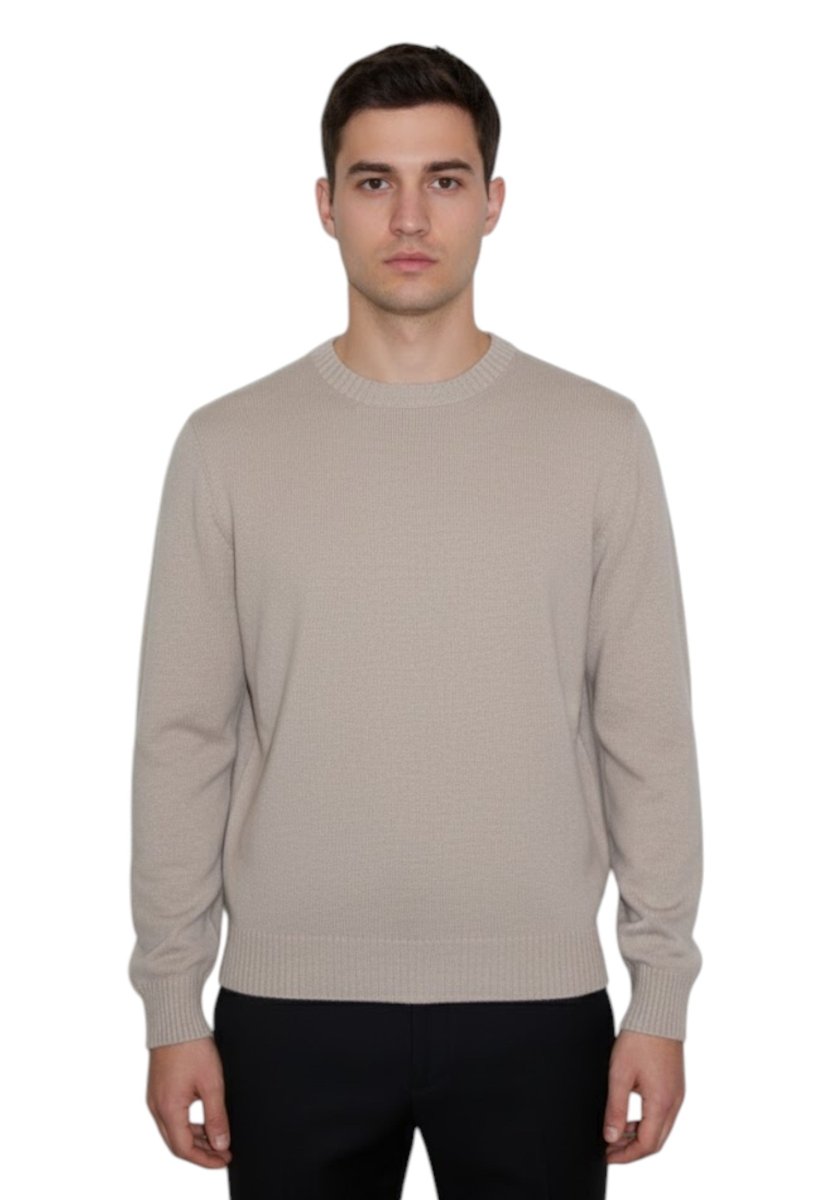 girocollo basico rasato calato - 58 umber - 10Decimi