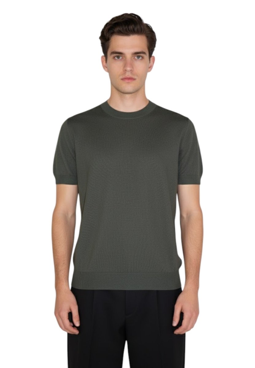 girocollo manica corta - militare - 10Decimi