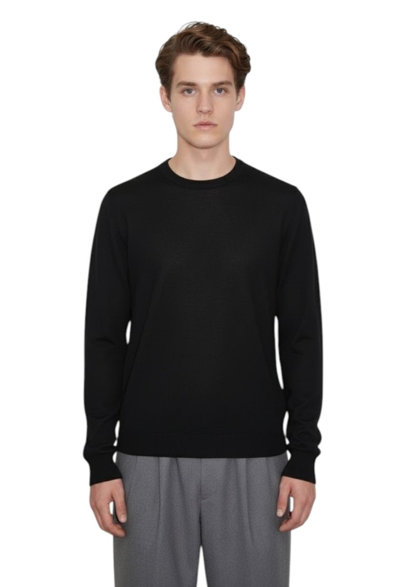 girocollo rasato - 13 nero - 10Decimi