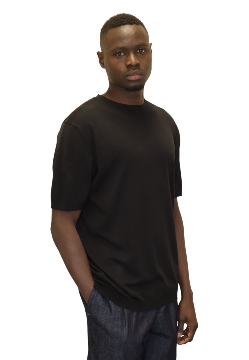 GIROCOLLO RASATO CALATO - 13 NERO - 10Decimi