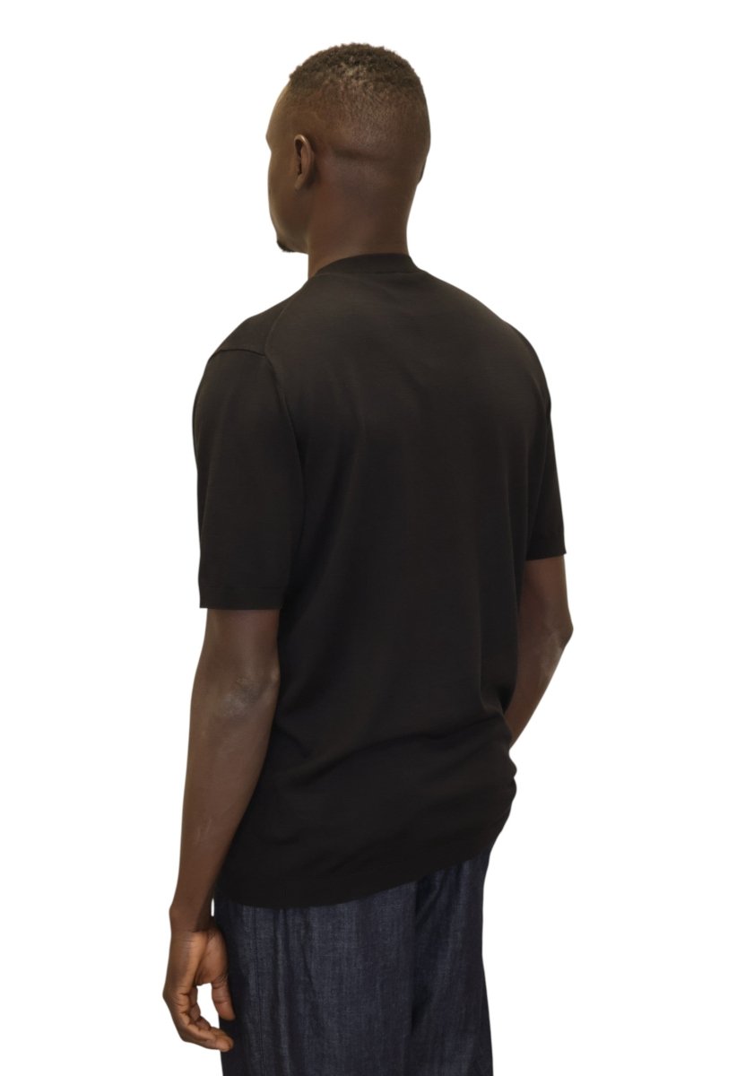 GIROCOLLO RASATO CALATO - 13 NERO - 10Decimi