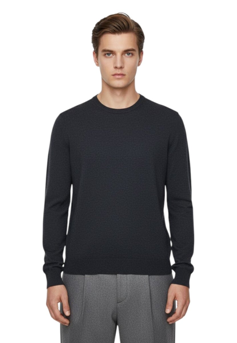 girocollo rasato calato - 35 asfalto - 10Decimi