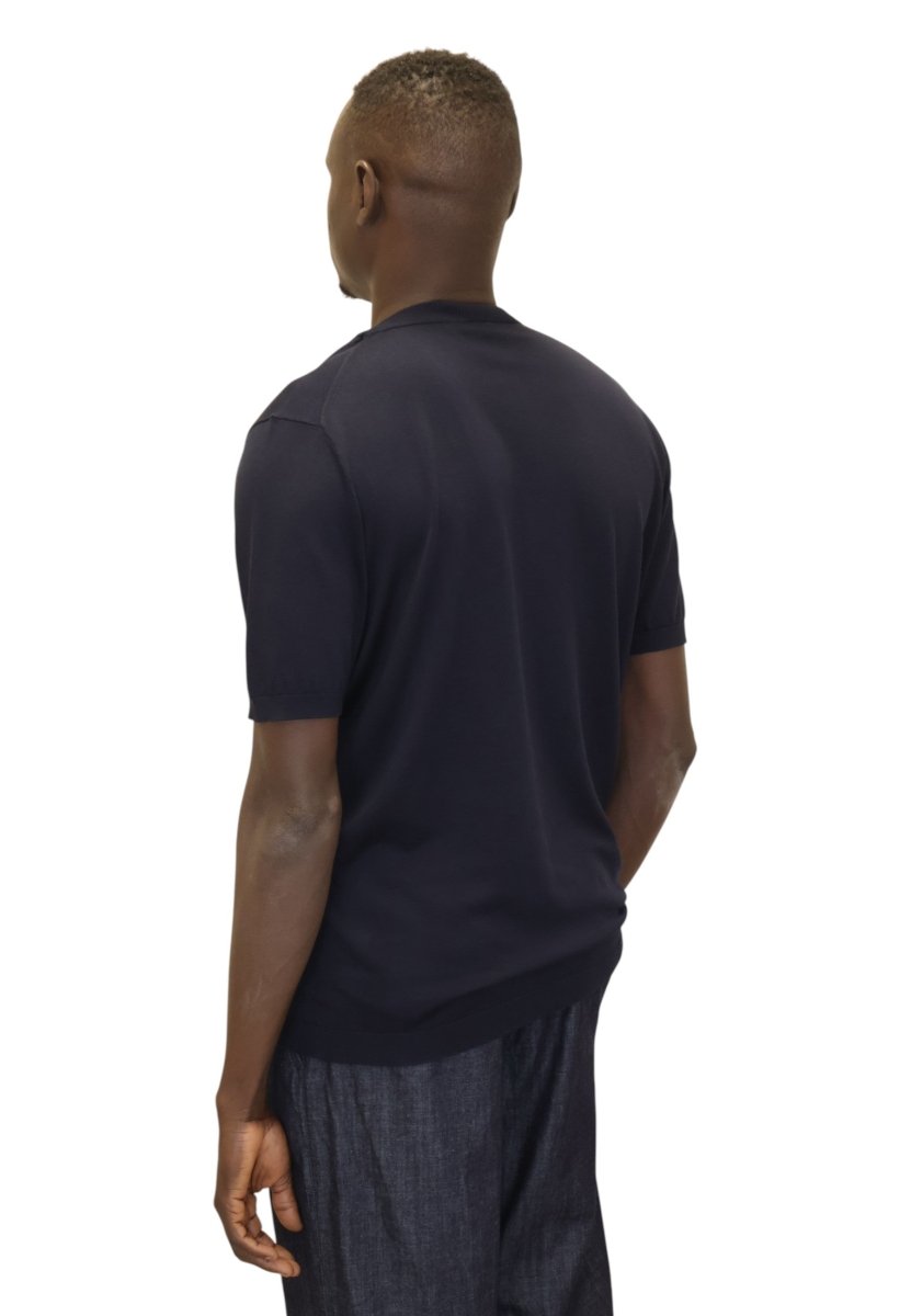 GIROCOLLO RASATO CALATO - 38 BLU - 10Decimi