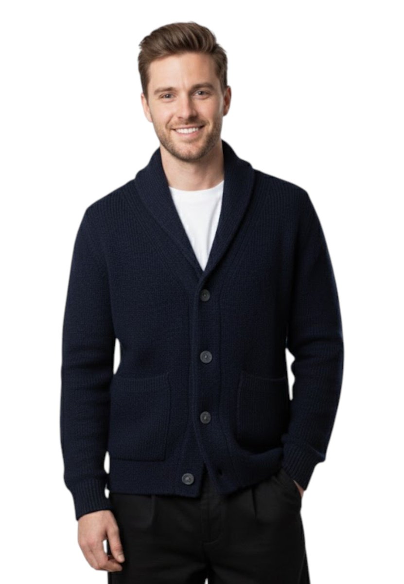 giubbotto con bottoni rasato calato - 265 blu - 10Decimi