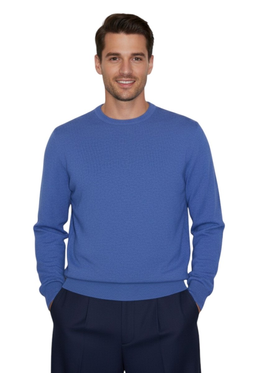 KANGRA - Girocollo Manica Lunga Blu - 10Decimi