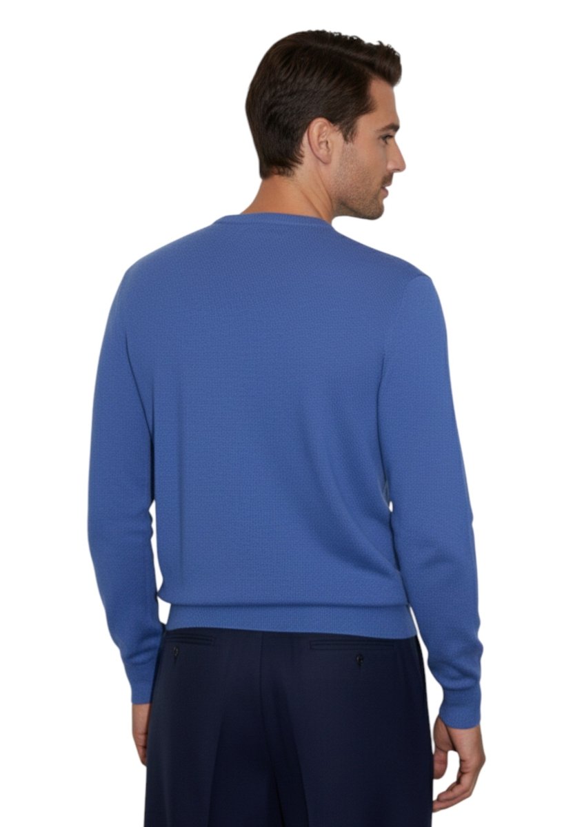 KANGRA - Girocollo Manica Lunga Blu - 10Decimi