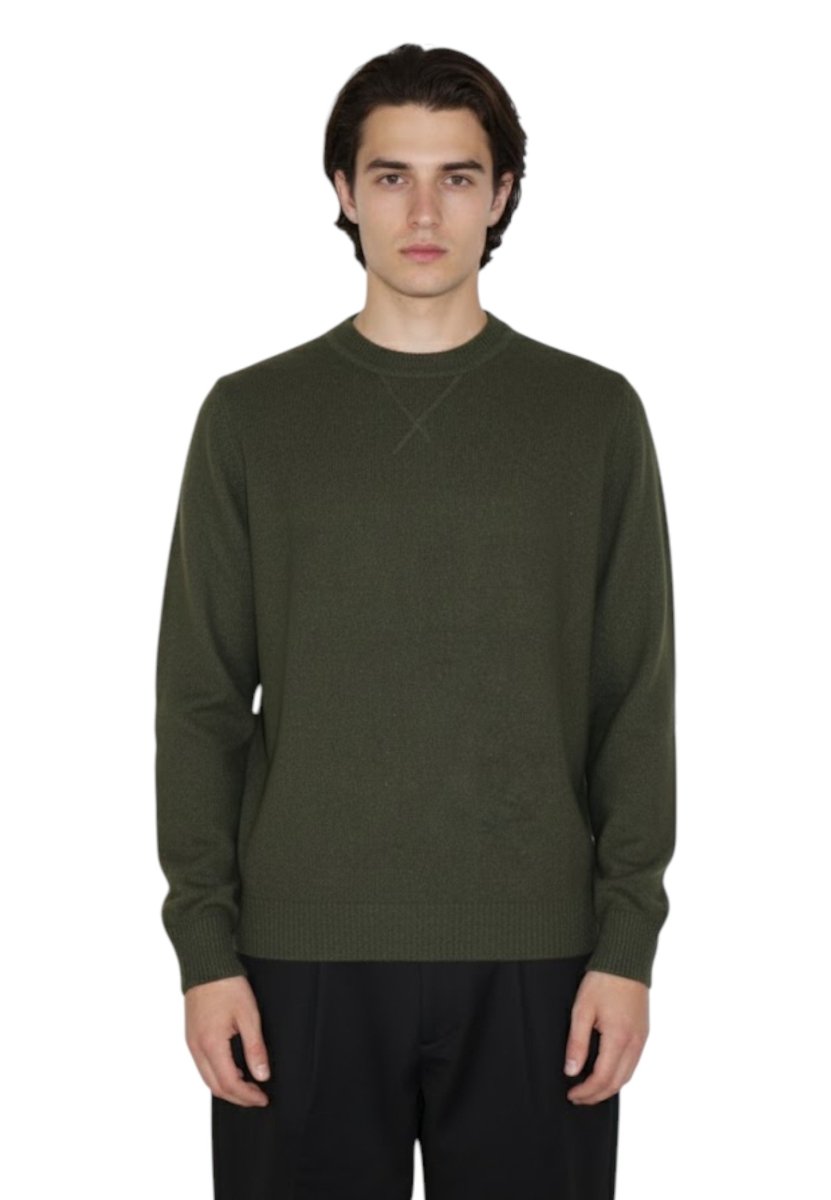 maglia a girocollo - verde militare - 10Decimi