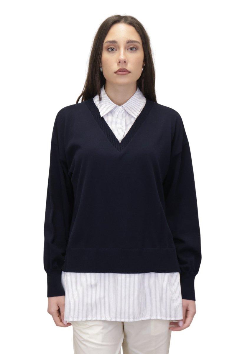 maglia con camicia - 880r comet rigato - 10Decimi