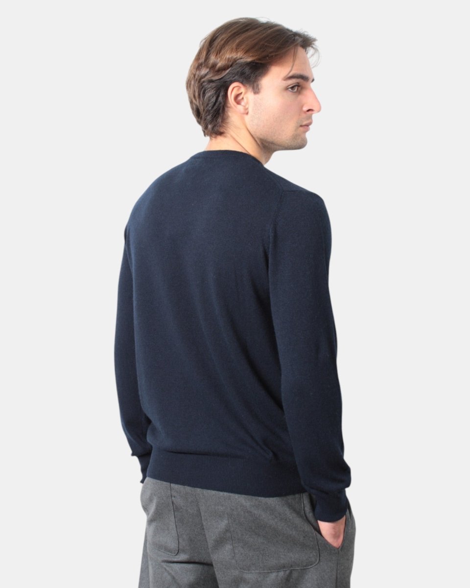 MAGLIFICIO VENETO - Maglie A Girocollo Blu - 10Decimi