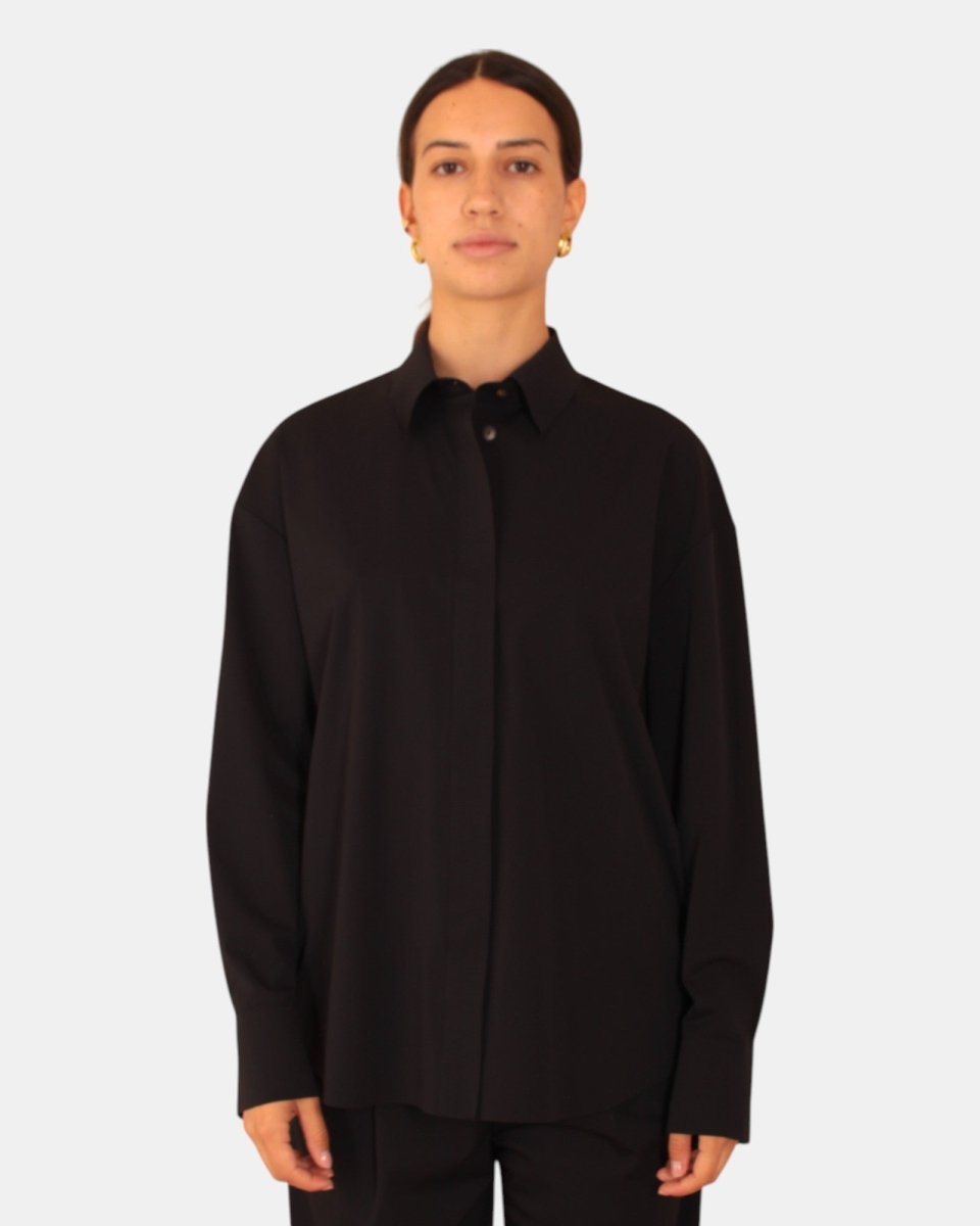 MAX MARA LEISURE - Camicie Manica Lunga Nero - 10Decimi