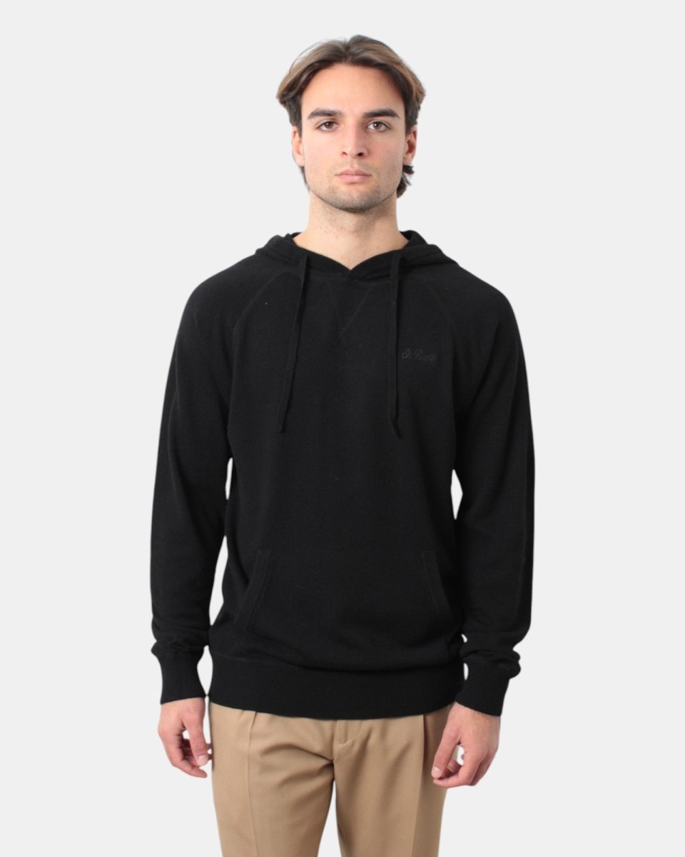 MC2 SAINT BARTH - Felpe Con Cappuccio Nero - 10Decimi
