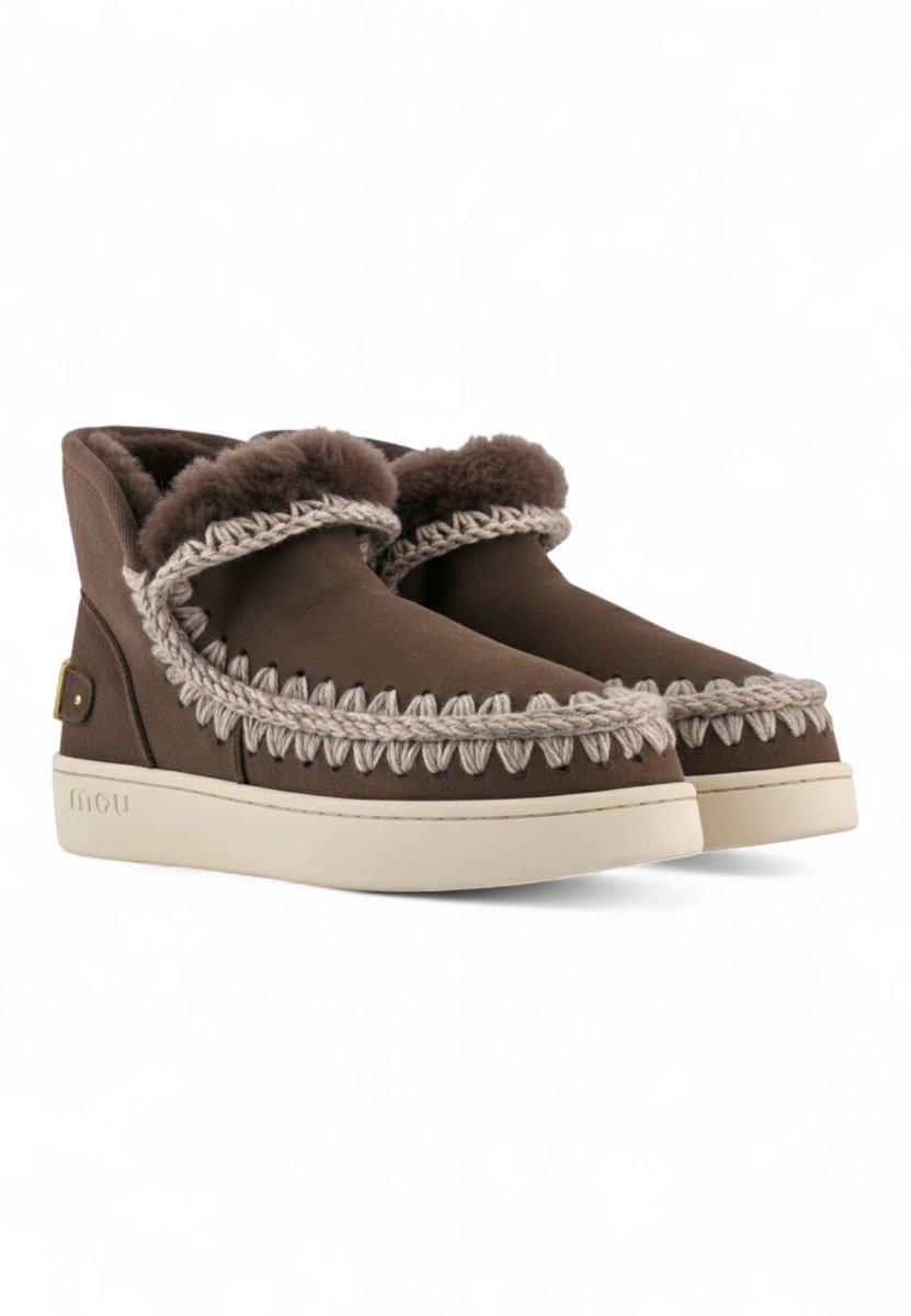 new eskimo sneaker suede let - brpep brown pepper - 10Decimi