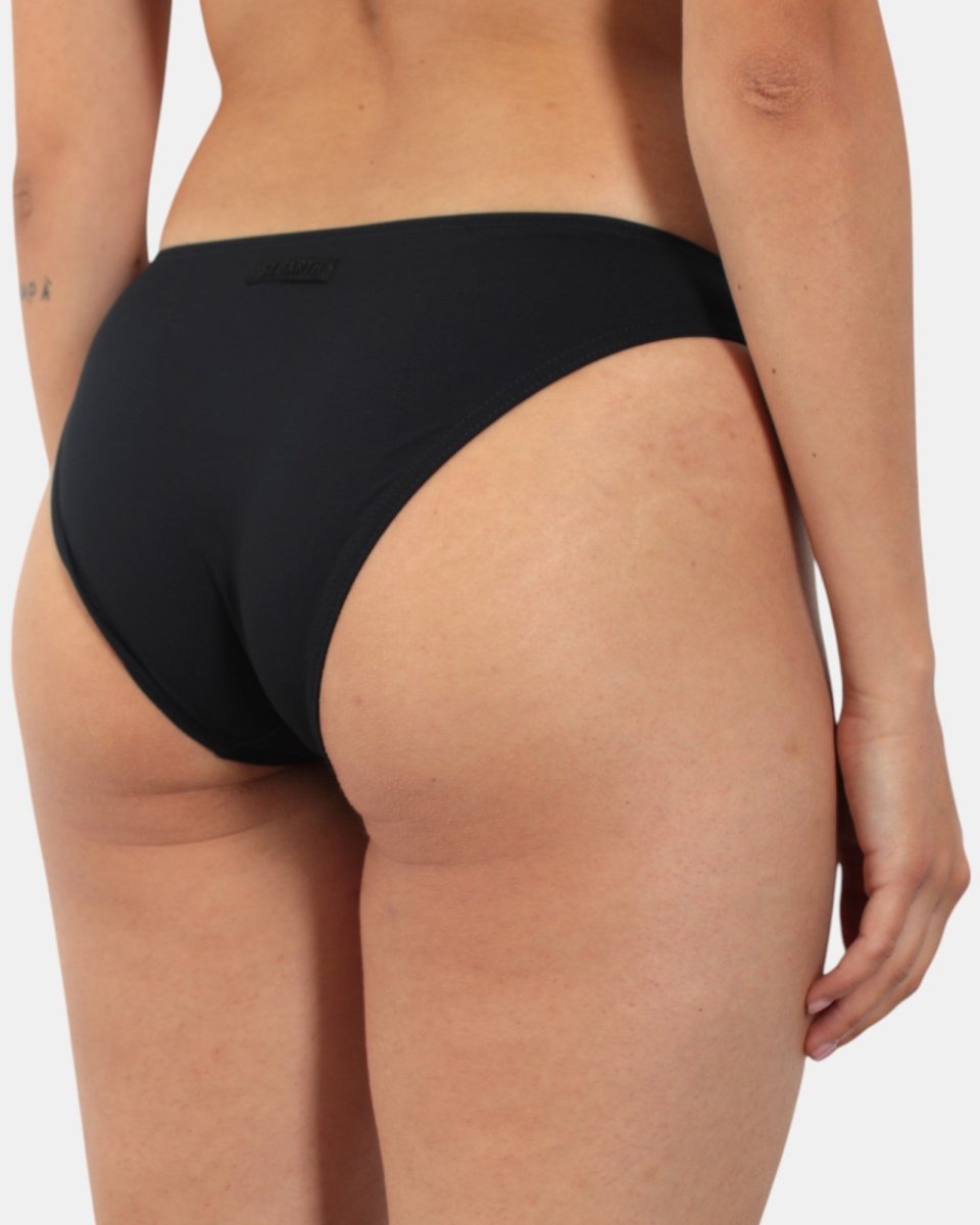 NORMAL COVERAGE BOTTOM WITH CLOSED SIDES - 00 BLACK - 10Decimi