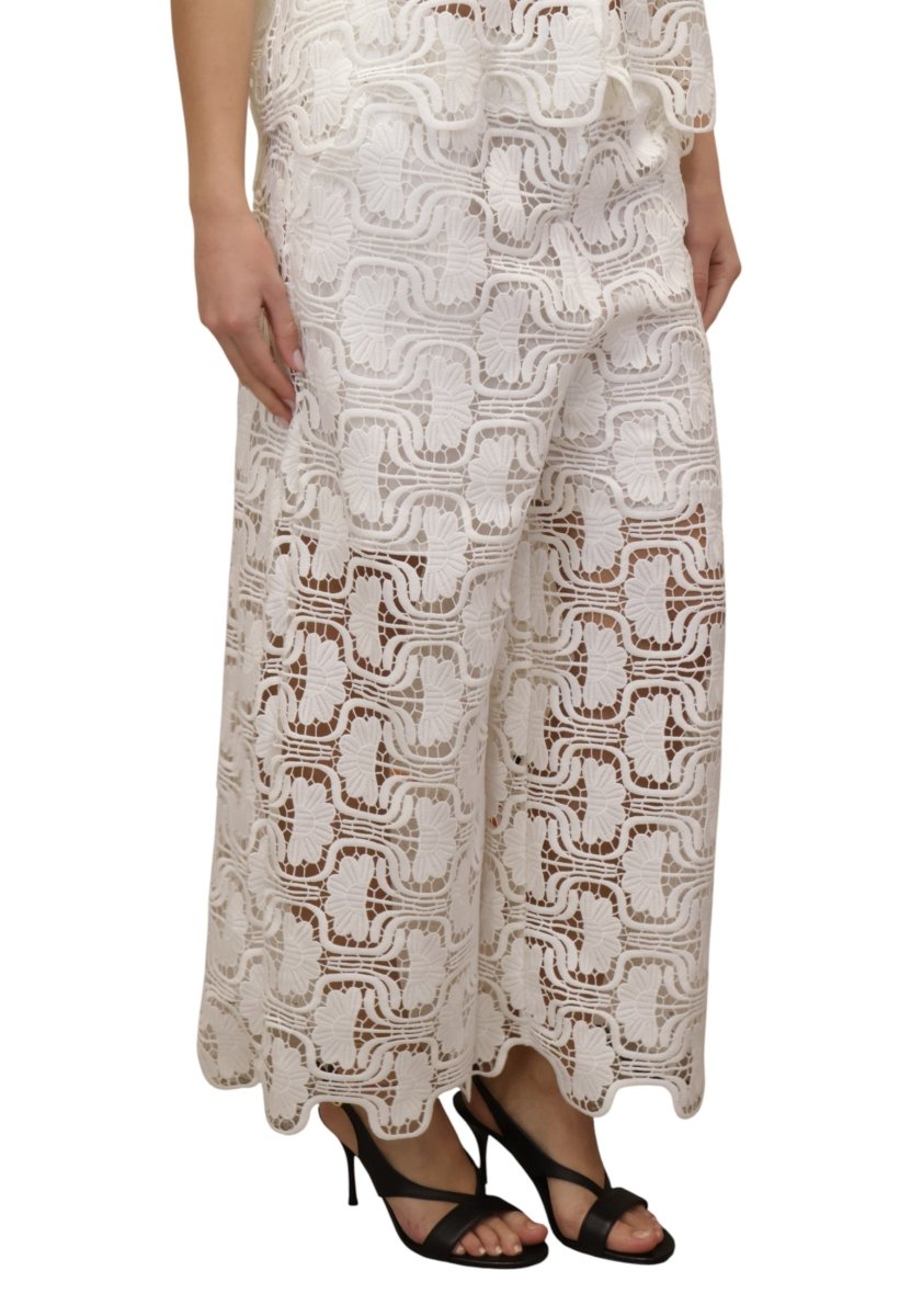 PANTALONE - 791 OFF WHITE - 10Decimi