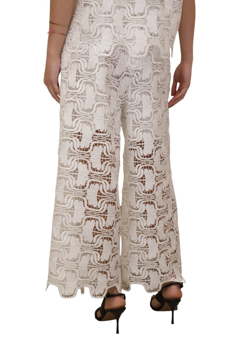 PANTALONE - 791 OFF WHITE - 10Decimi