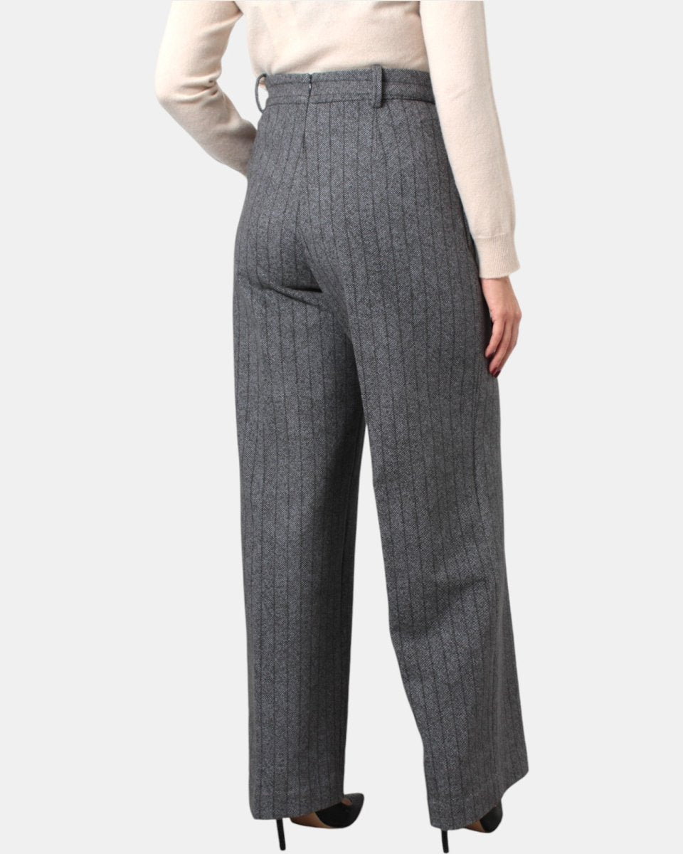 PANTALONE CIRCOLO 1901 - GRAY - 10Decimi