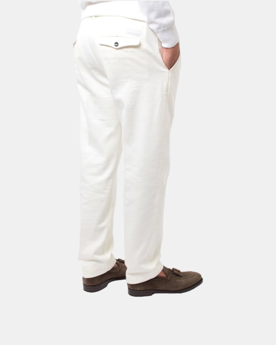 PANTALONE NINE IN THE MORNING CHINO - BIANCO - 10Decimi
