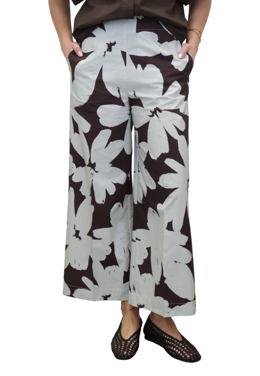 PANTALONE - S8341 STAMPA MOKA/MENTA - 10Decimi