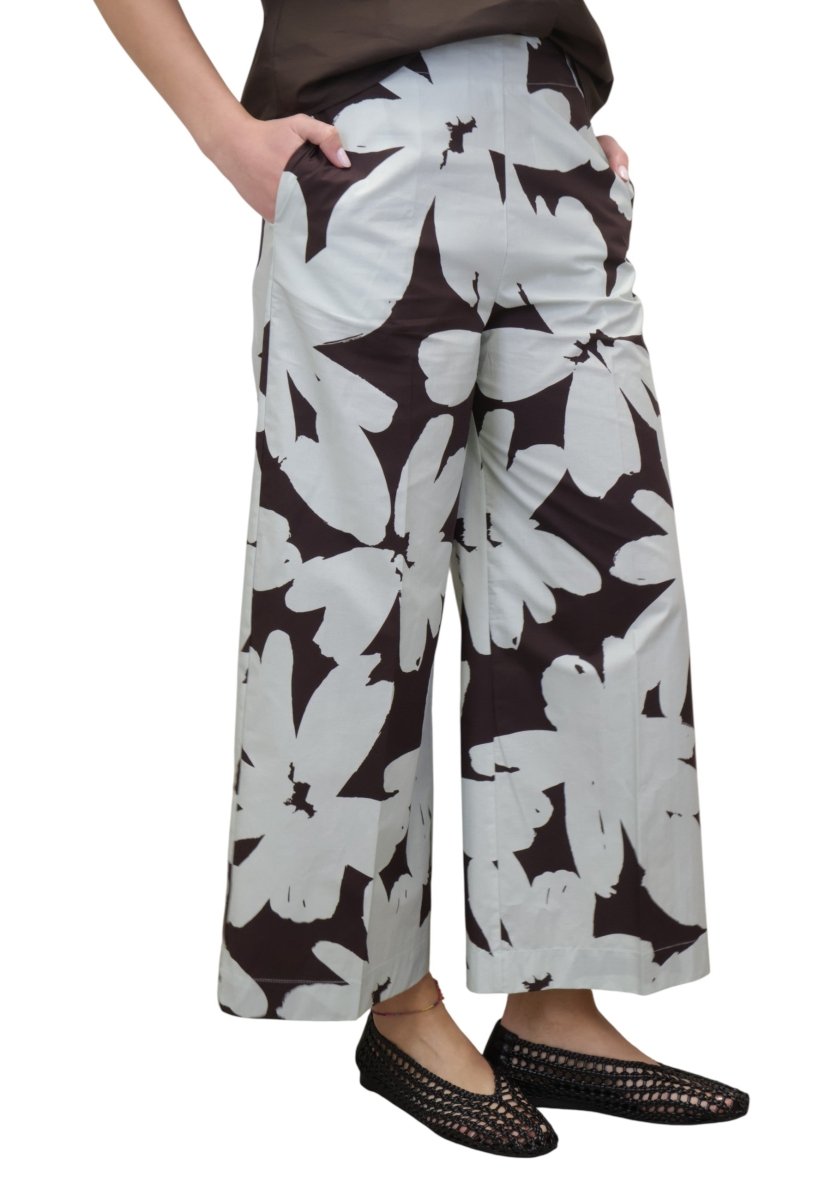 PANTALONE - S8341 STAMPA MOKA/MENTA - 10Decimi