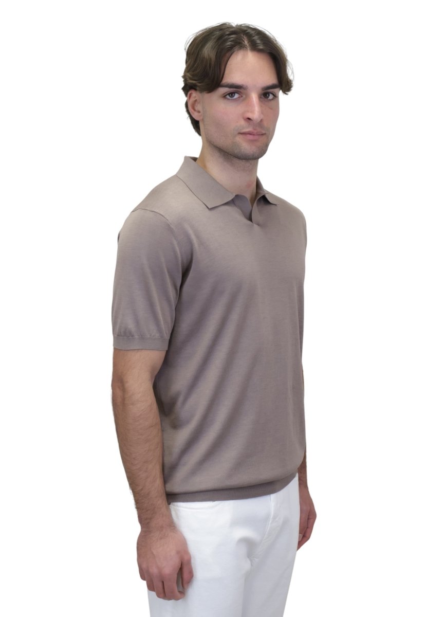 POLO RASATA CALATA - 12 BROWN - 10Decimi