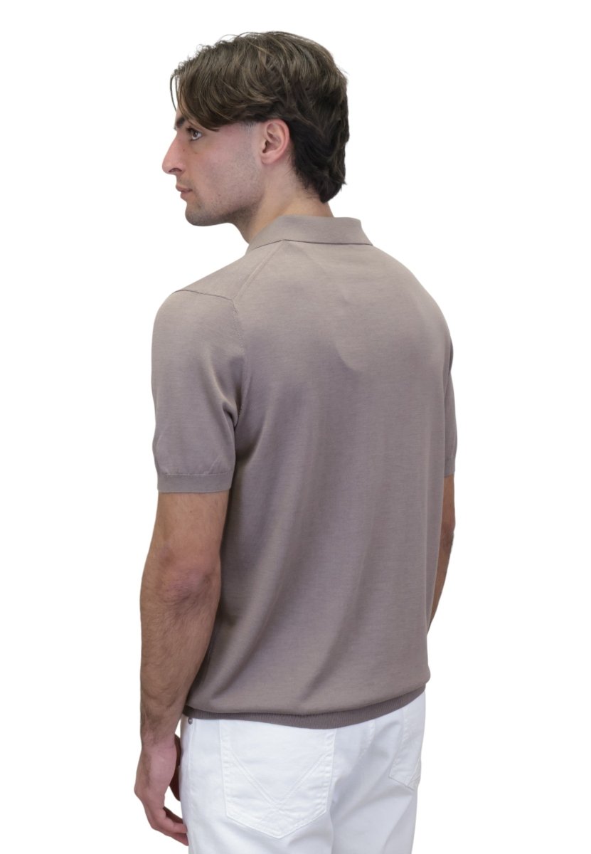 POLO RASATA CALATA - 12 BROWN - 10Decimi