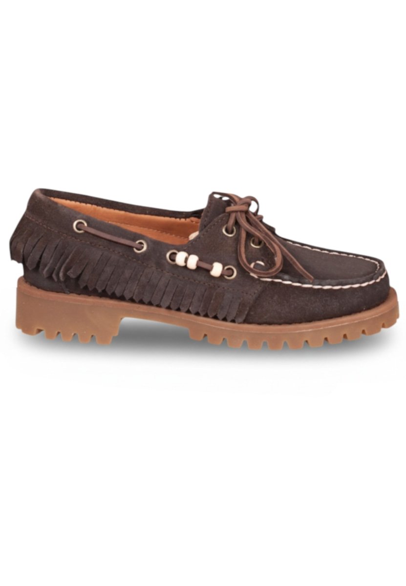 ranger suede fringe woman - abu moka - 10Decimi
