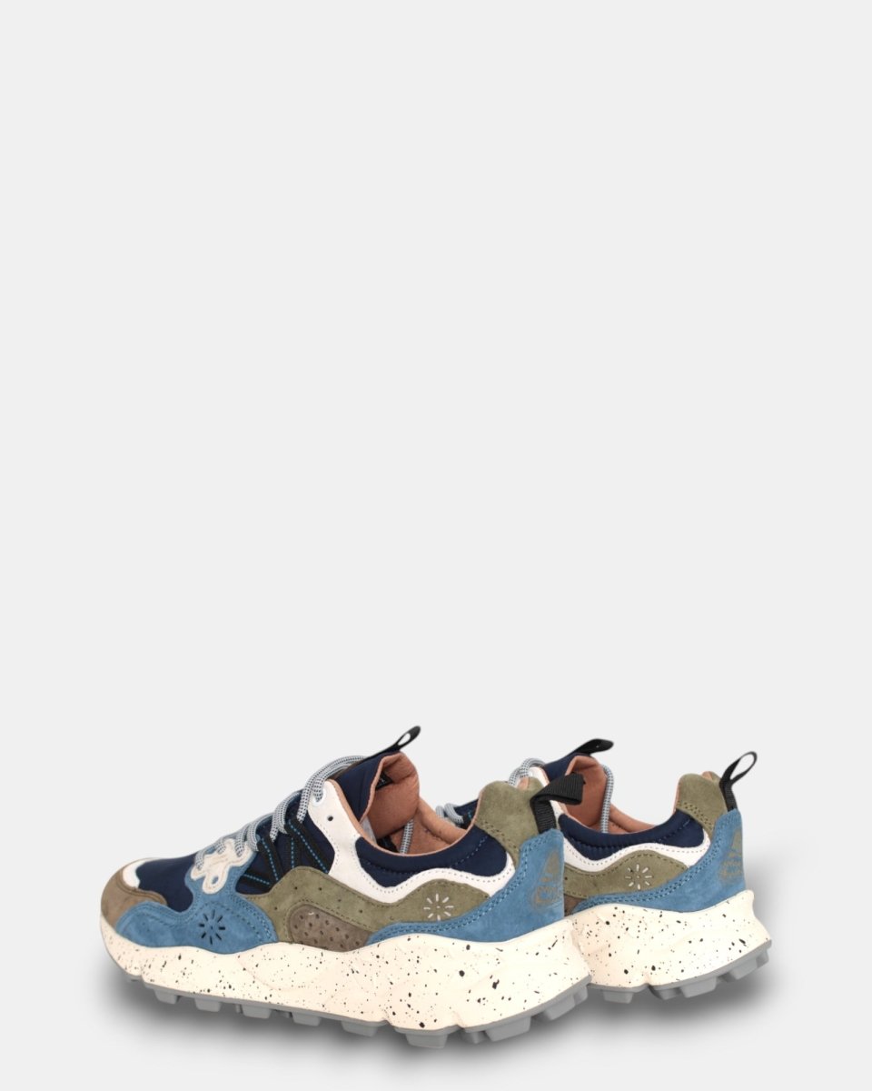 SNEAKERS FLOWER MOUNTAIN MOD. YAMANO 3 - LIGHT BROWN/LIGHT BLUE/VIOLET - 10Decimi
