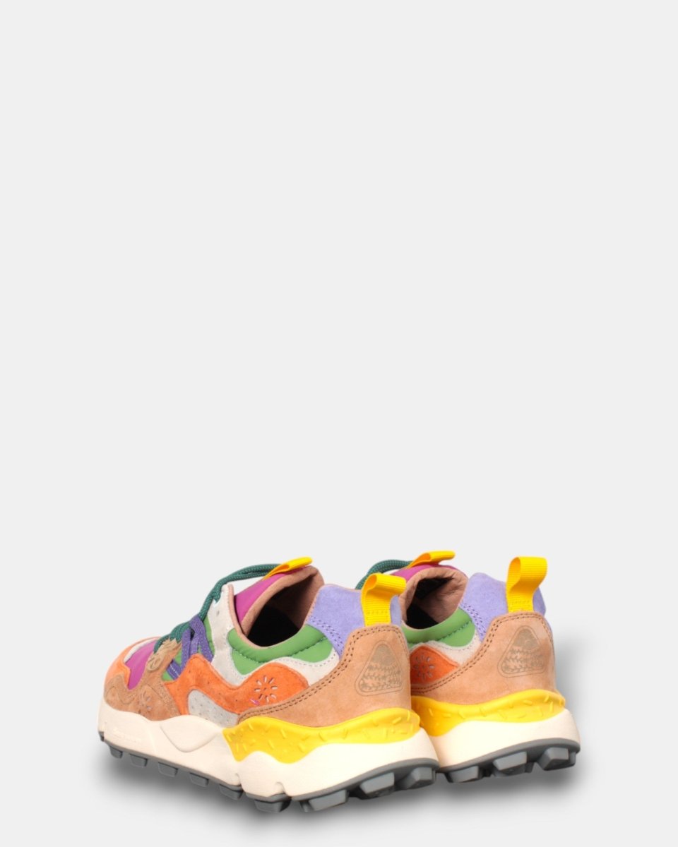 SNEAKERS FLOWER MOUNTAIN MOD. YAMANO 3 - ORANGE/FUCHSIA - 10Decimi