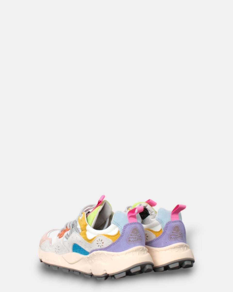 SNEAKERS FLOWER MOUNTAIN MOD. YAMANO 3 - WHITE/PINK - 10Decimi
