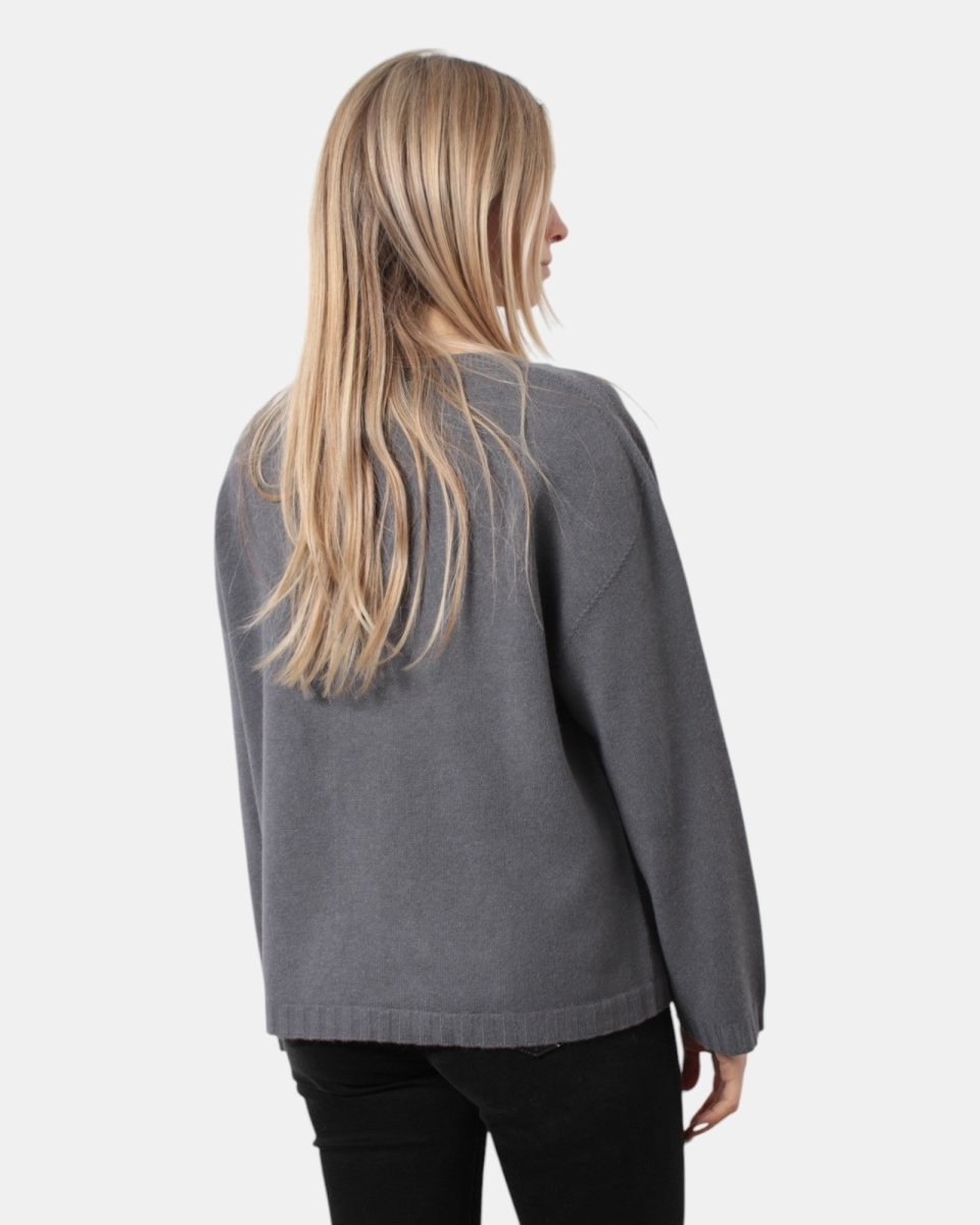 SOLOTRE - Maglie A Girocollo Grigio - 10Decimi