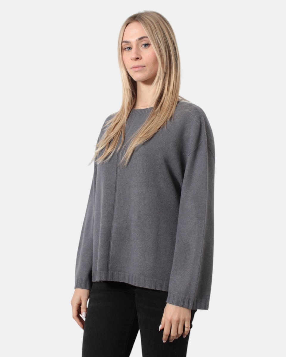 SOLOTRE - Maglie A Girocollo Grigio - 10Decimi